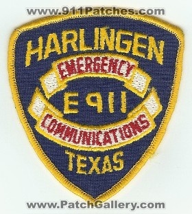 Harlingen E911 Emergency Communications
Thanks to PaulsFirePatches.com for this scan.
Keywords: texas fire