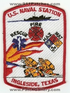 Ingleside US Naval Station Fire Rescue Haz Mat
Thanks to PaulsFirePatches.com for this scan.
Keywords: texas navy hazmat