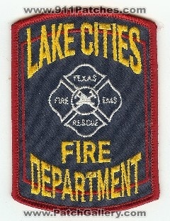 Lake Cities Fire Department
Thanks to PaulsFirePatches.com for this scan.
Keywords: texas