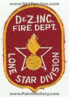Lone Star Army Ammunition Plant Fire Dept
Thanks to PaulsFirePatches.com for this scan.
Keywords: texas us department d&z inc division day zimmermann