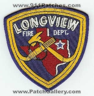 Longview Fire Dept
Thanks to PaulsFirePatches.com for this scan.
Keywords: texas department