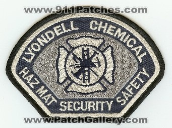 Lyondell Petrochemical Haz Mat Security Safety
Thanks to PaulsFirePatches.com for this scan.
Keywords: texas fire hazmat