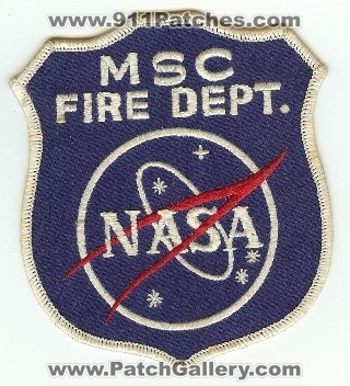 Manned Space Center Fire Department (Texas)
Thanks to PaulsFirePatches.com for this scan.
Keywords: msc dept. nasa