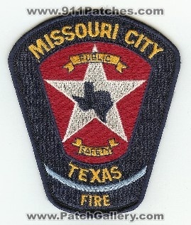 Missouri City Fire
Thanks to PaulsFirePatches.com for this scan.
Keywords: texas