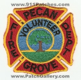 Pecan Grove Volunteer Fire Dept
Thanks to PaulsFirePatches.com for this scan.
Keywords: texas department