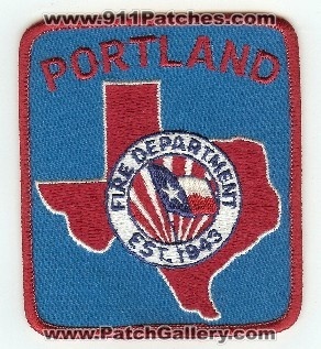 Portland Fire Department
Thanks to PaulsFirePatches.com for this scan.
Keywords: texas