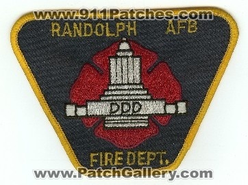 Randolph AFB Fire Dept
Thanks to PaulsFirePatches.com for this scan.
Keywords: texas department air force base usaf