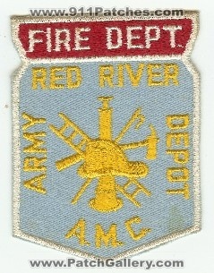 Red River Army Depot Fire Dept
Thanks to PaulsFirePatches.com for this scan.
Keywords: texas us department a.m.c. amc