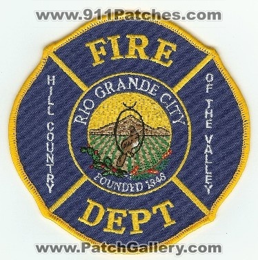 Rio Grande City Fire Dept
Thanks to PaulsFirePatches.com for this scan.
Keywords: texas department