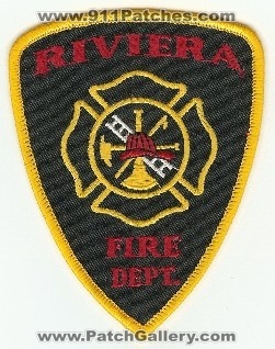 Riviera Fire Dept
Thanks to PaulsFirePatches.com for this scan.
Keywords: texas department