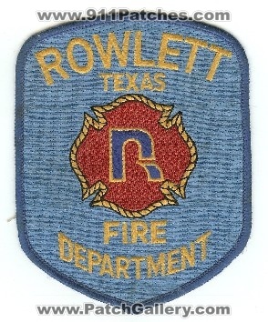 Rowlett Fire Department
Thanks to PaulsFirePatches.com for this scan.
Keywords: texas