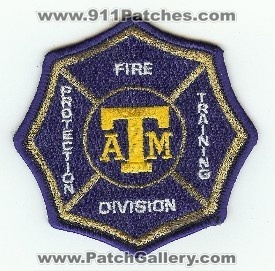 Texas A&M Fire Protection Training Division
Thanks to PaulsFirePatches.com for this scan.
Keywords: university
