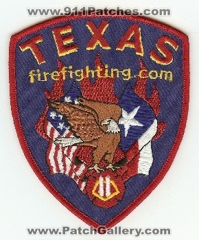 Texas Firefighting.com
Thanks to PaulsFirePatches.com for this scan.
