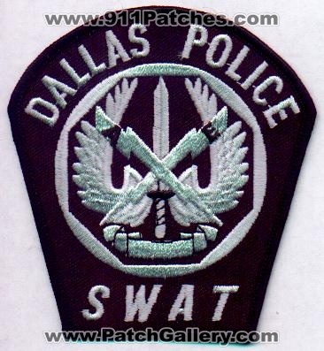 Dallas Police SWAT
Thanks to EmblemAndPatchSales.com for this scan.
Keywords: texas