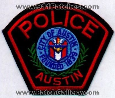 Austin Police
Thanks to EmblemAndPatchSales.com for this scan.
Keywords: texas city of