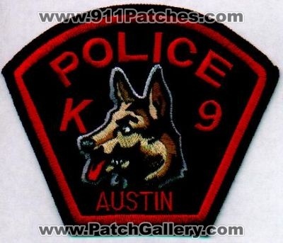 Austin Police K-9
Thanks to EmblemAndPatchSales.com for this scan.
Keywords: texas k9