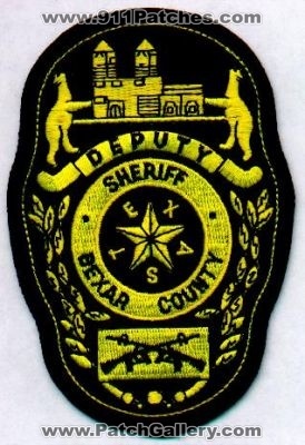 Bexar County Sheriff Deputy
Thanks to EmblemAndPatchSales.com for this scan.
Keywords: texas