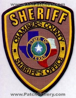 Chambers County Sheriff's Office
Thanks to EmblemAndPatchSales.com for this scan.
Keywords: texas sheriffs
