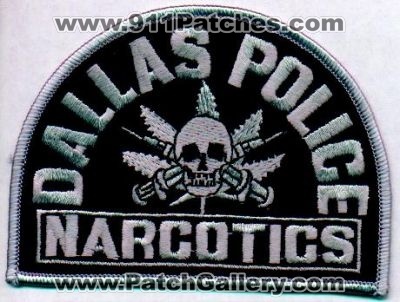 Dallas Police Narcotics
Thanks to EmblemAndPatchSales.com for this scan.
Keywords: texas