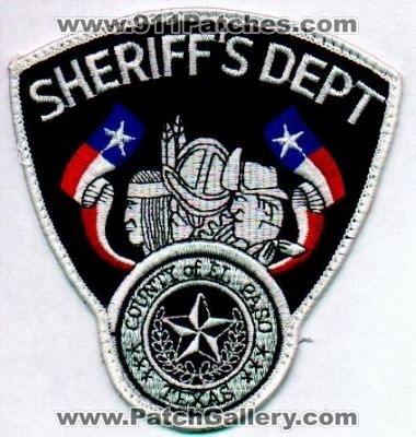 El Paso Sheriff's Dept
Thanks to EmblemAndPatchSales.com for this scan.
Keywords: texas sheriffs department