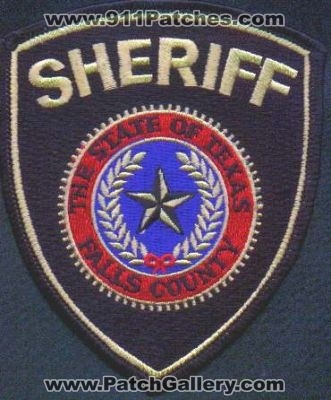 Falls County Sheriff
Thanks to EmblemAndPatchSales.com for this scan.
Keywords: texas
