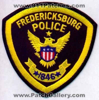 Fredericksburg Police
Thanks to EmblemAndPatchSales.com for this scan.
Keywords: texas