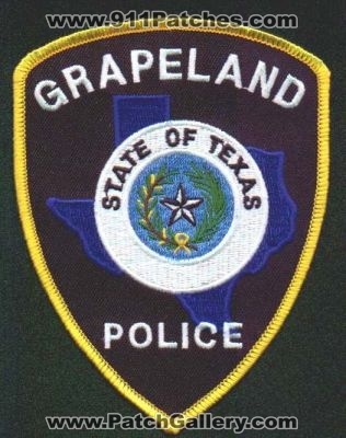 Grapeland Police
Thanks to EmblemAndPatchSales.com for this scan.
Keywords: texas