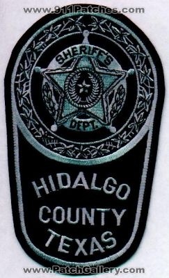Hidalgo County Sheriff's Dept
Thanks to EmblemAndPatchSales.com for this scan.
Keywords: texas sheriffs department