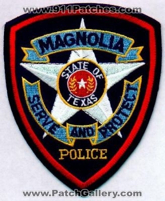Magnolia Police
Thanks to EmblemAndPatchSales.com for this scan.
Keywords: texas