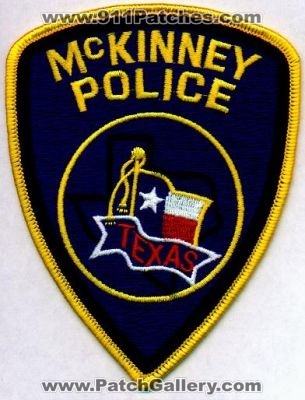 McKinney Police
Thanks to EmblemAndPatchSales.com for this scan.
Keywords: texas