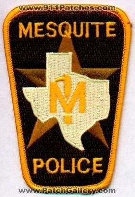 Mesquite Police
Thanks to EmblemAndPatchSales.com for this scan.
Keywords: texas