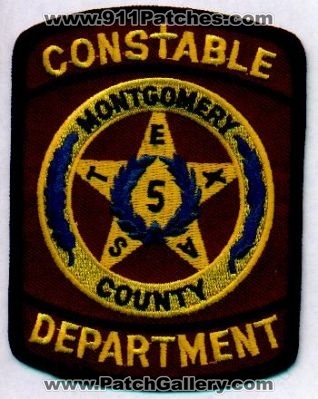 Montgomery County Constable Department
Thanks to EmblemAndPatchSales.com for this scan.
Keywords: texas