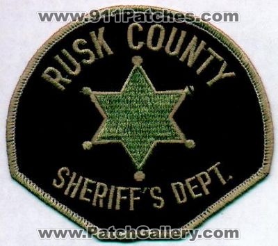 Rusk County Sheriff's Dept
Thanks to EmblemAndPatchSales.com for this scan.
Keywords: texas sheriffs department