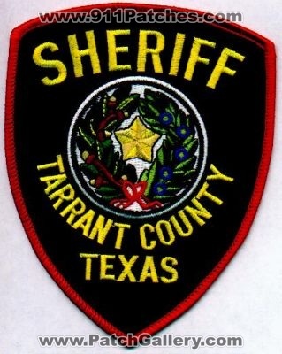 Tarrant County Sheriff
Thanks to EmblemAndPatchSales.com for this scan.
Keywords: texas