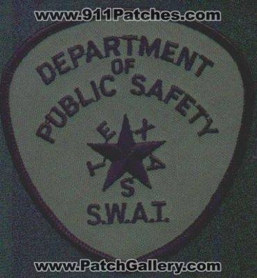 Texas Department of Public Safety S.W.A.T.
Thanks to EmblemAndPatchSales.com for this scan.
Keywords: dps police swat