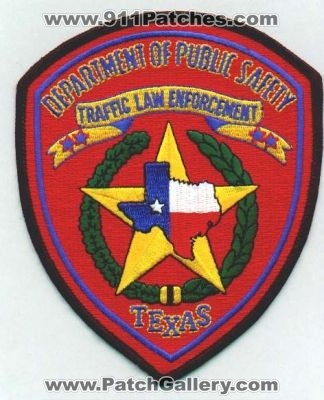 Texas Department of Public Safety Traffic Law Enforcement
Thanks to EmblemAndPatchSales.com for this scan.
Keywords: dps police