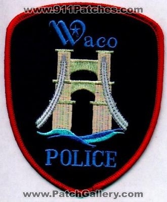 Waco Police
Thanks to EmblemAndPatchSales.com for this scan.
Keywords: texas