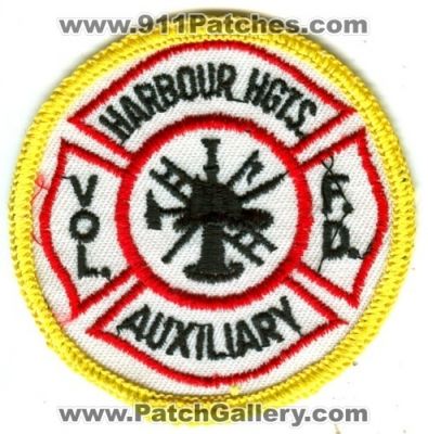 Harbour Heights Volunteer Fire Department Auxiliary (Florida)
Scan By: PatchGallery.com
Keywords: hgts. vol. f.d. fd