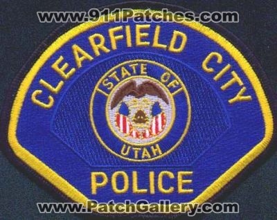 Clearfield City Police
Thanks to EmblemAndPatchSales.com for this scan.
Keywords: utah