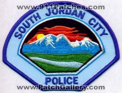 South Jordan City Police
Thanks to EmblemAndPatchSales.com for this scan.
Keywords: utah
