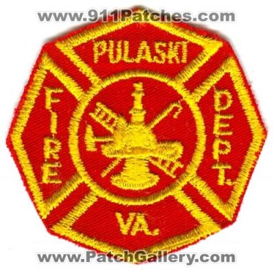 Pulaski Fire Department (Virginia)
Scan By: PatchGallery.com
Keywords: dept. va.