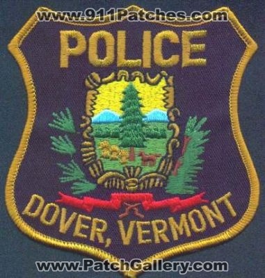 Dover Police
Thanks to EmblemAndPatchSales.com for this scan.
Keywords: vermont
