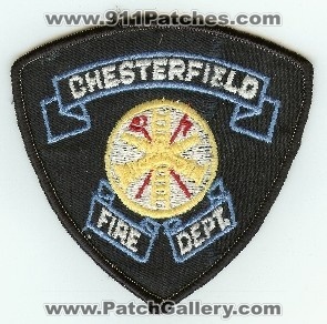 Chesterfield Fire Dept
Thanks to PaulsFirePatches.com for this scan.
Keywords: virginia department