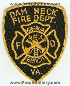 Dam Neck Fire Dept
Thanks to PaulsFirePatches.com for this scan.
Keywords: virginia department beach