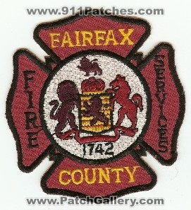 Fairfax County Fire Services
Thanks to PaulsFirePatches.com for this scan.
Keywords: virginia