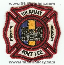 Fort Lee Fire Dept
Thanks to PaulsFirePatches.com for this scan.
Keywords: virginia ft department us army