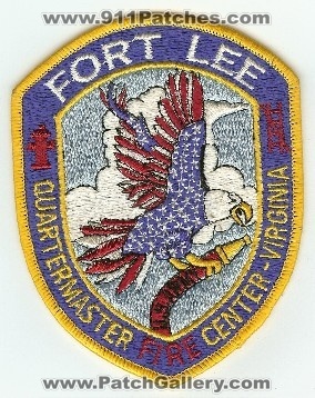 Fort Lee Fire Quartermaster Center
Thanks to PaulsFirePatches.com for this scan.
Keywords: virginia ft us army