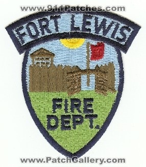 Fort Lewis Fire Dept
Thanks to PaulsFirePatches.com for this scan.
Keywords: virginia ft department