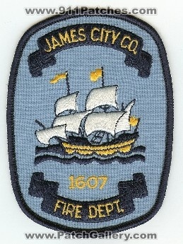 James City County Fire Dept
Thanks to PaulsFirePatches.com for this scan.
Keywords: virginia department
