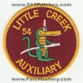 Little Creek Auxiliary
Thanks to PaulsFirePatches.com for this scan.
Keywords: virginia fire
